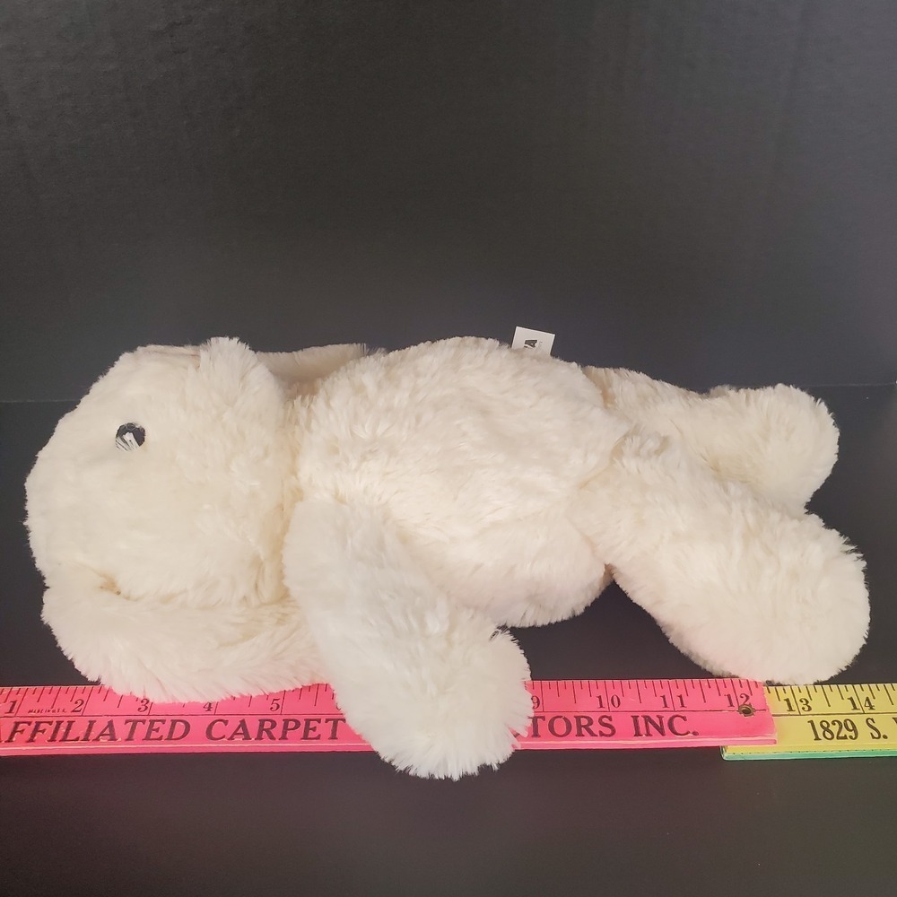 GOFFA Cream EasterBunny Rabbit Baby Rattle Plush - Picture 6 of 7